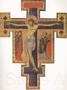 Master of san Francesco Painted Cross (mk05) Spain oil painting art
